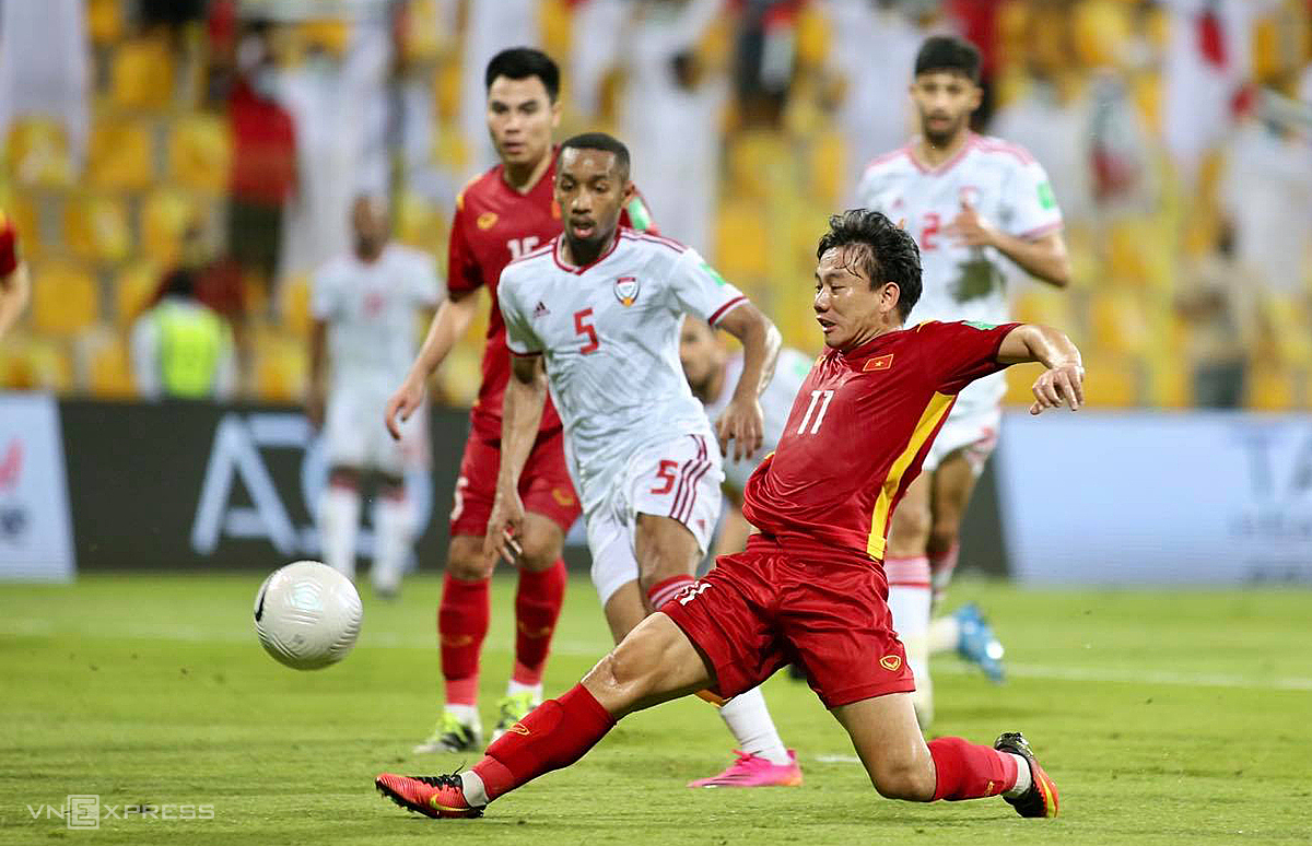 Trần Minh Vương: 'Hòa UAE thì đẹp biết bao' - VnExpress Thể thao