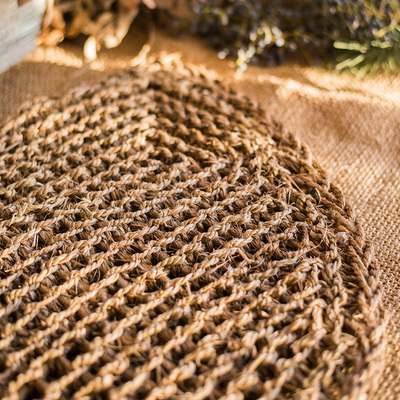 Han] lướt thảm dầu handmade tự nhiên rơm thảm chùi chân sân vườn nhà tiền sảnh được trang trí với pad chống trượt - Thảm sàn | Tàu Tốc Hành | Giá