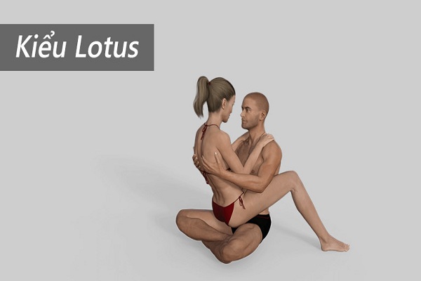 Tư thế massage lotus