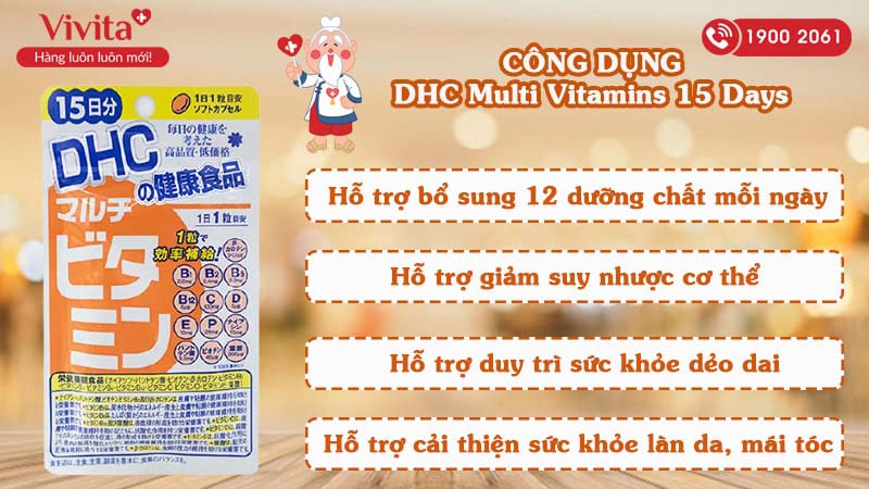 Viên uống DHC Multi Vitamin
