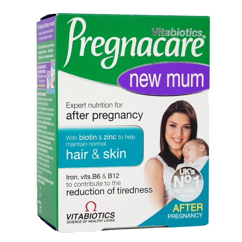 Pregnacare New Mum - Viên uống đẹp da, chống rụng tóc cho phụ nữ sau sinh