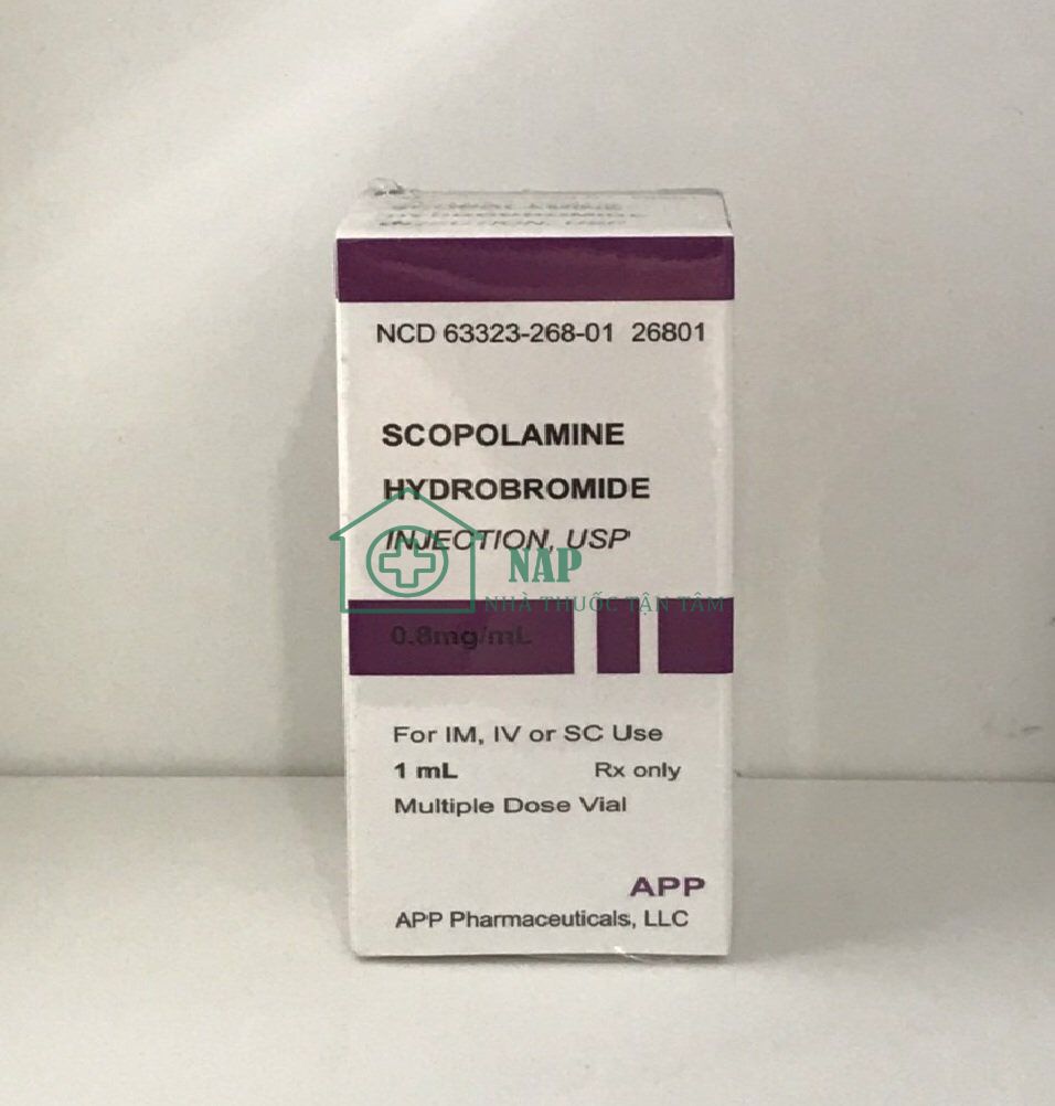 Thuốc Mê Thôi Miên Scopolamine 0.8mg An Toàn Hiệu Quả