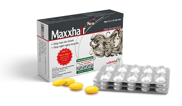 Maxxhair là một loại thực phẩm chức năng dạng viên uống